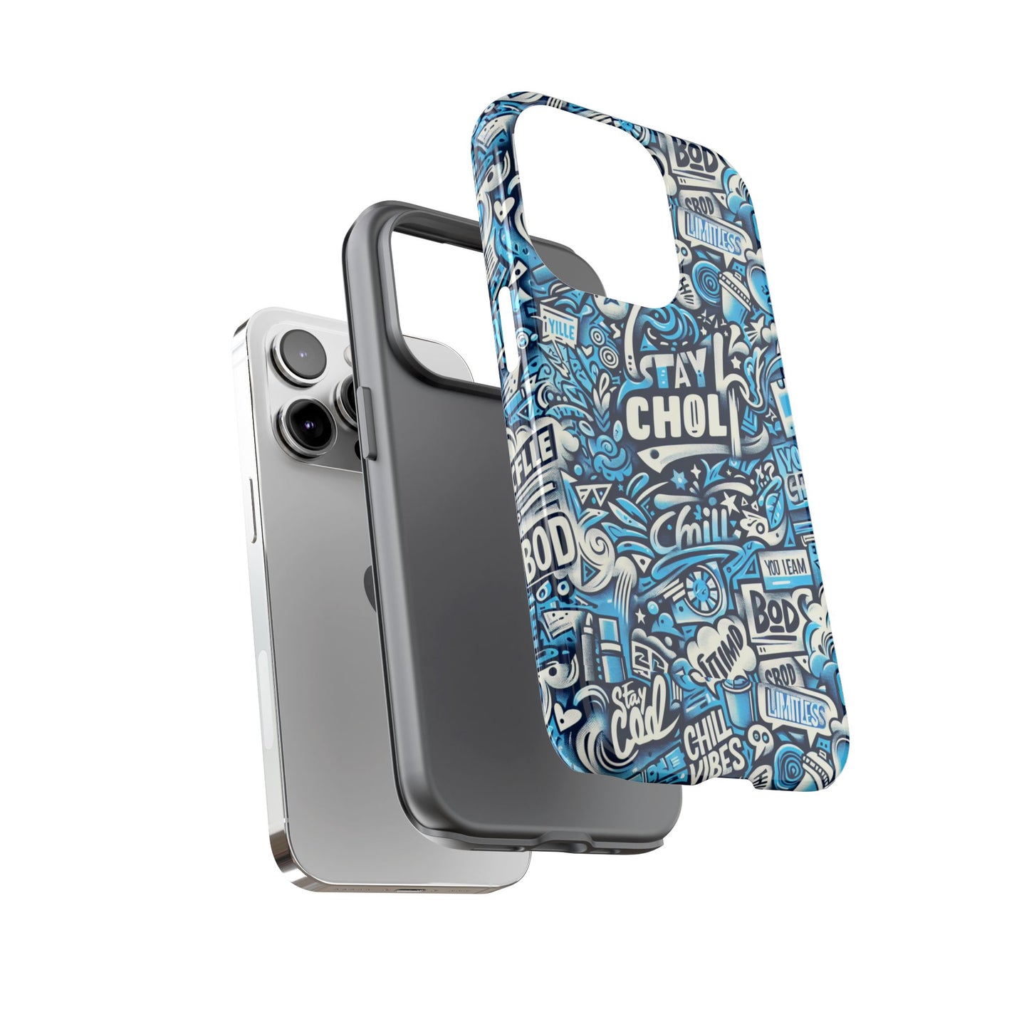 vibrant 3d graphic phone case with cool design for men and women – stylish protection compatible with iphone 13, 14, 15 & 16 – all models including pro, pro max & plus