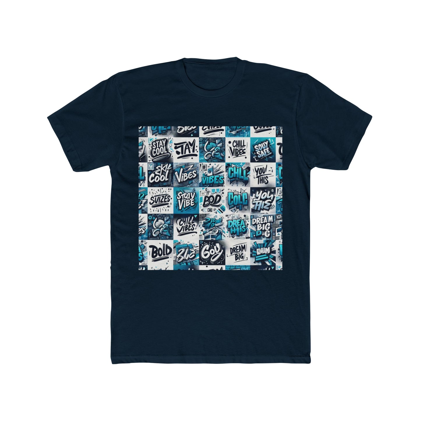 unisex t-shirt - aesthetic blue 1: timeless elegance in every stitch