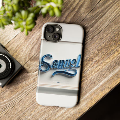 Stylish Blue 3D Wrap Protective Phone Case for Smartphones – Unique Accessory for Creative Individuals Compatible with iPhone 13, 14, 15 & 16 – all models including Pro, Pro Max & Plus