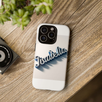 Vibrant 3D Alphabet Design Protective Phone Case in Blue for Unique Style and Self-Expression Compatible with iPhone 13, 14, 15 & 16 – all models including Pro, Pro Max & Plus