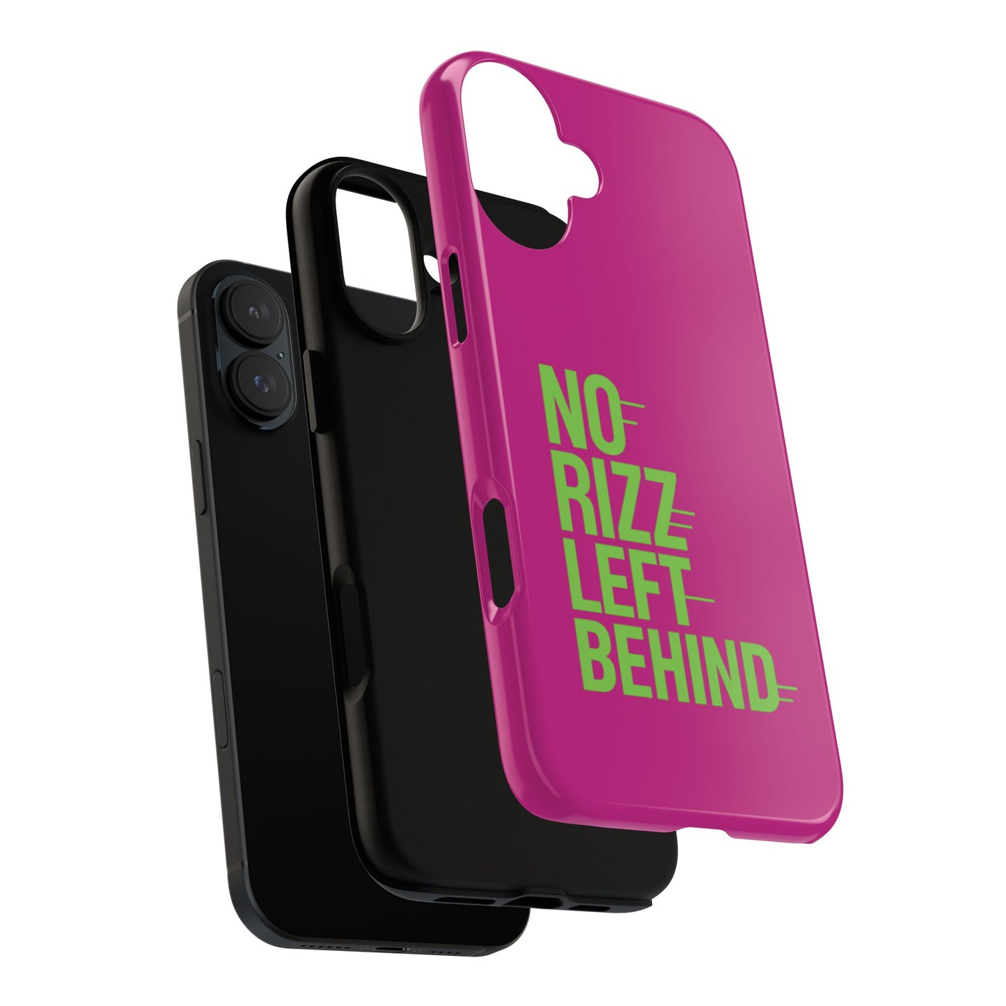 tough cases - no rizz left behind phone case for ultimate protection and style