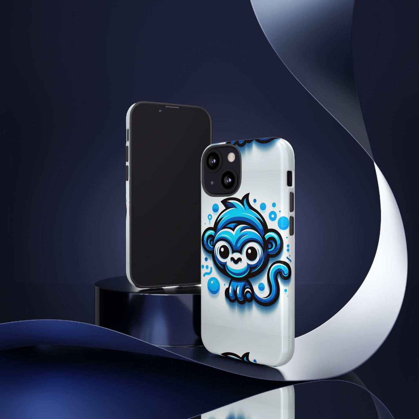 blue animal create 19 cartoon animal phone case with 3d wrap design shock absorption for smartphones compatible with iphone and android devices