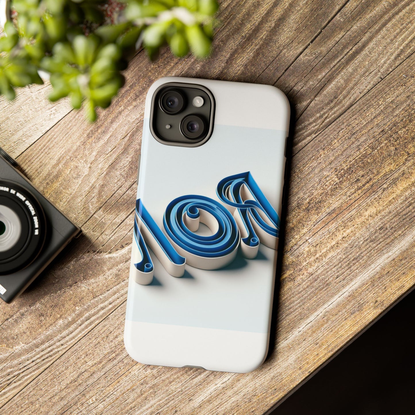 vibrant 3d wrap phone case in blue for stylish protection and self-expression compatible with iphone 13, 14, 15 & 16 – all models including pro, pro max & plus