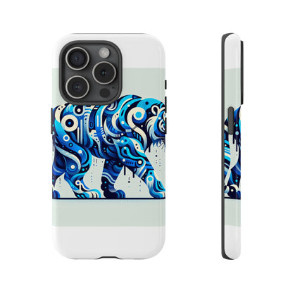 Vibrant 3D Wrap Protective Phone Case with Colourful Tiger Design Stylish Accessory for Men and Women Compatible with iPhone 13, 14, 15 & 16 – all models including Pro, Pro Max & Plus