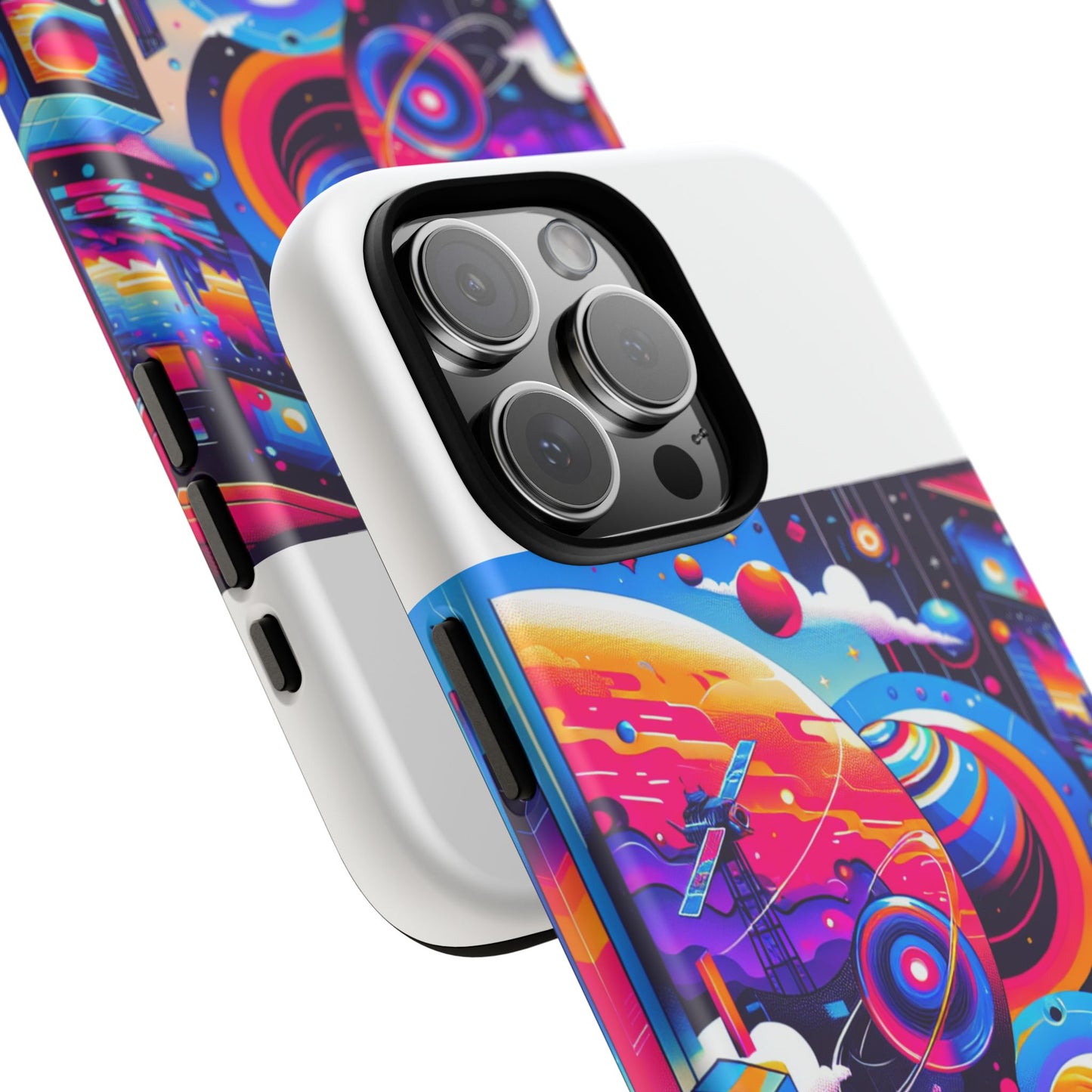 ohio core energy 3d wrap protective phone case for anime lovers, stylish durable tpu silicone, shock absorbent with uv protection, glossy or matte finish