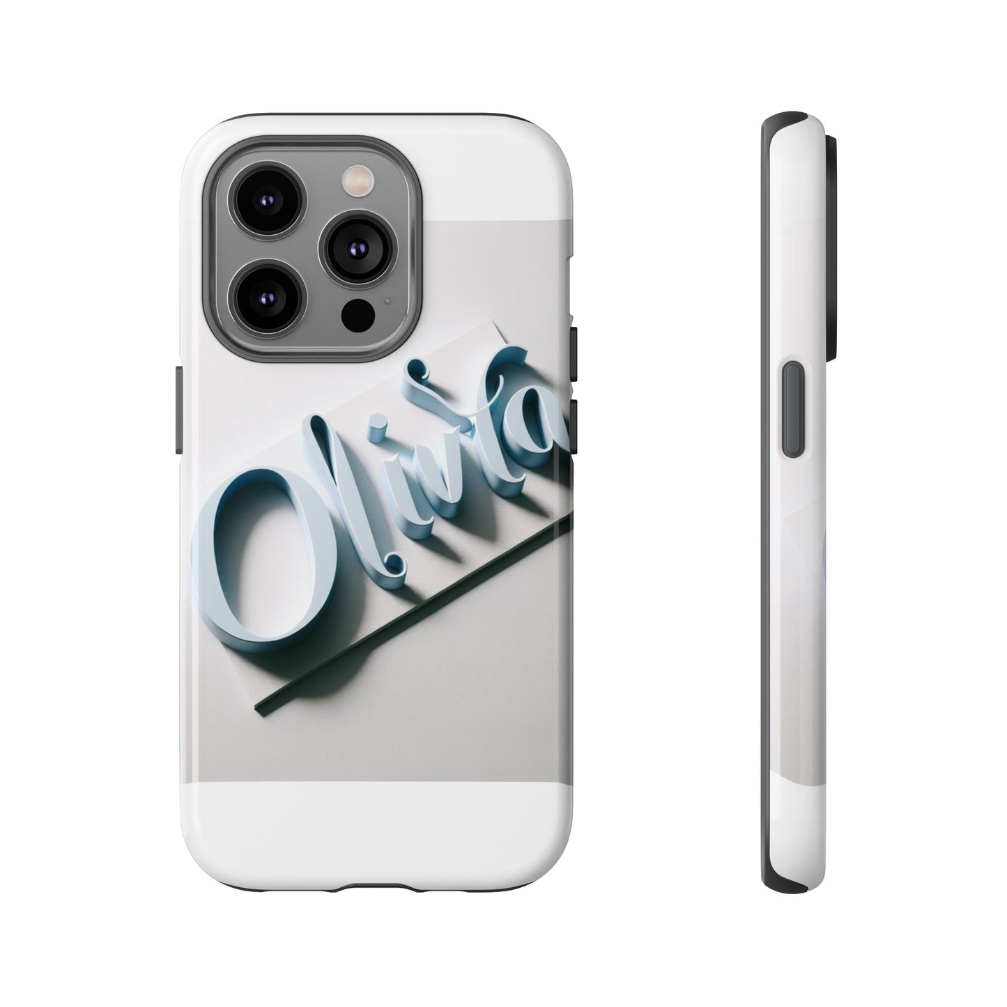 vibrant 3d blue name phone case for stylish protection – unique accessory for self-expression compatible with iphone 13, 14, 15 & 16 – all models including pro, pro max & plus