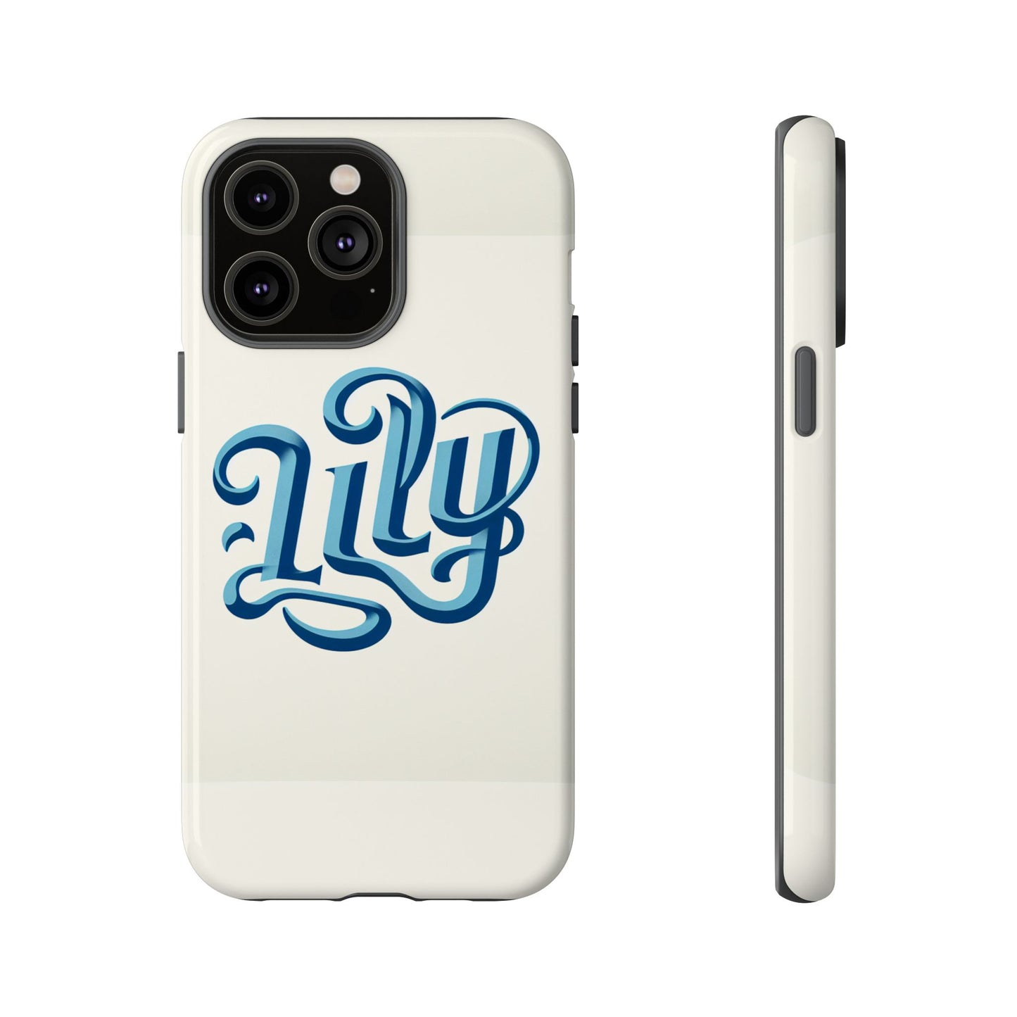 name lily blue 3d wrap phone case for kids and teens shockproof durable tpu protective cover with vivid anime and comic art design