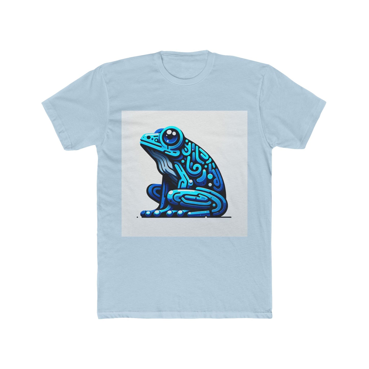 animal graphic unisex t-shirt blue 21 – trendy casual apparel for men and women