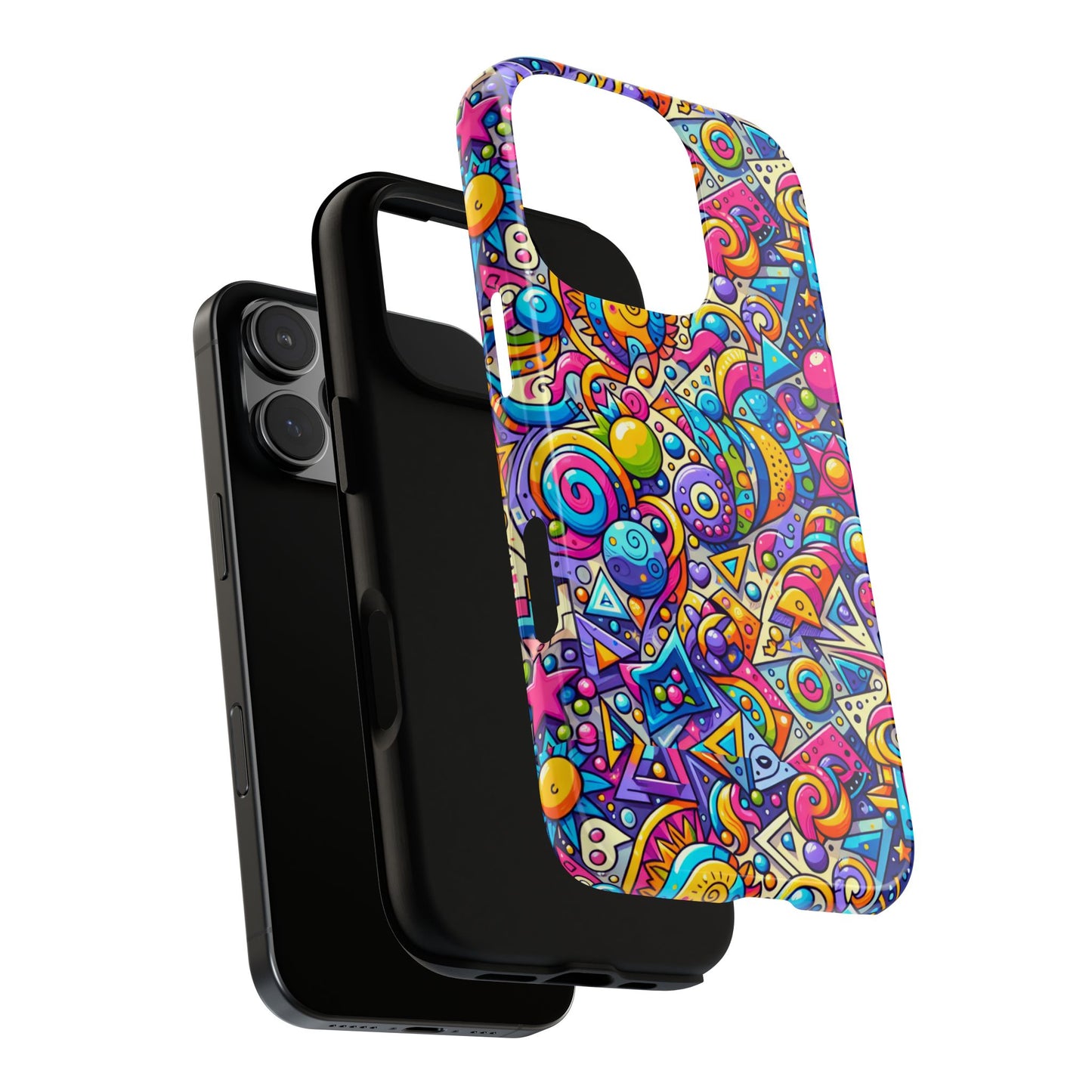 pattern image 7 vibrant protective phone case for anime and comic fans