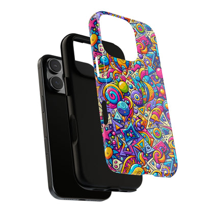 Pattern Image 7 Vibrant Protective Phone Case for Anime and Comic Fans