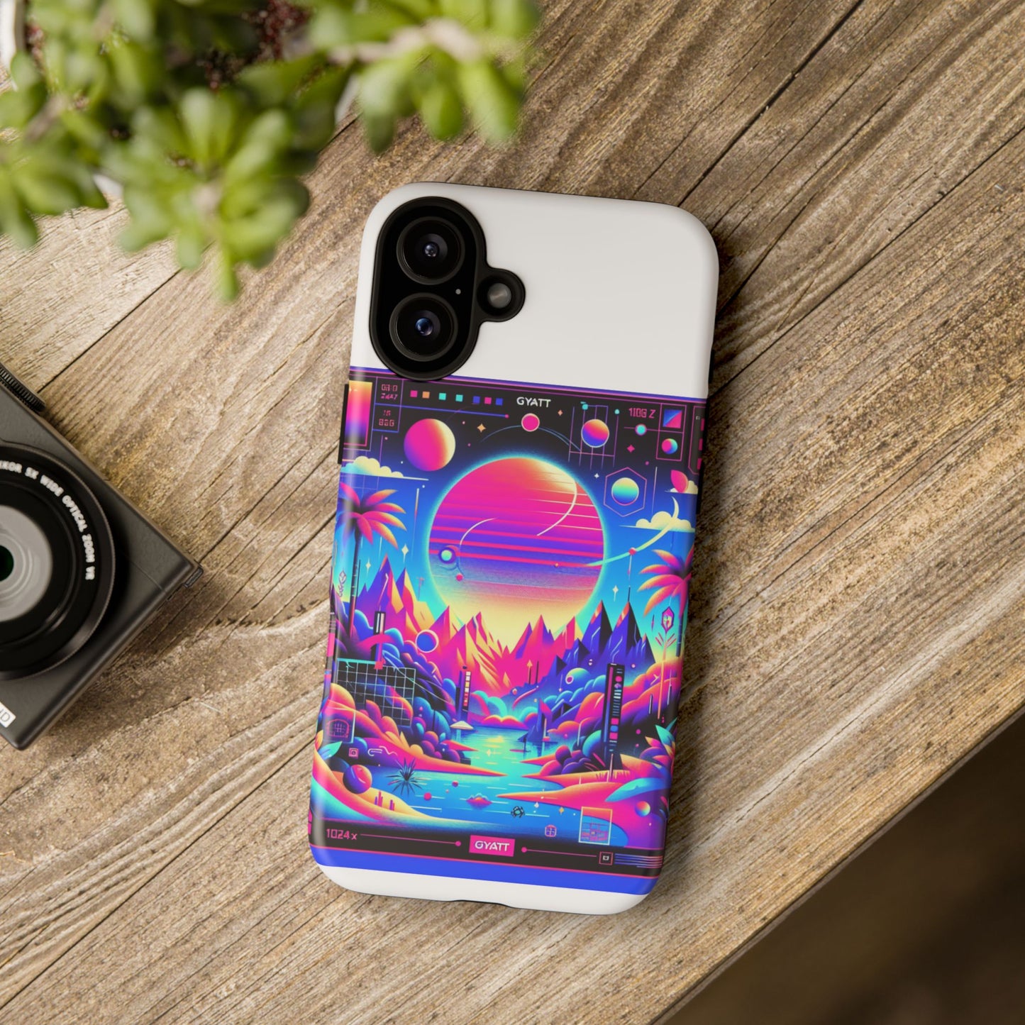 gyatt alert 3d wrap protective phone case for anime lovers