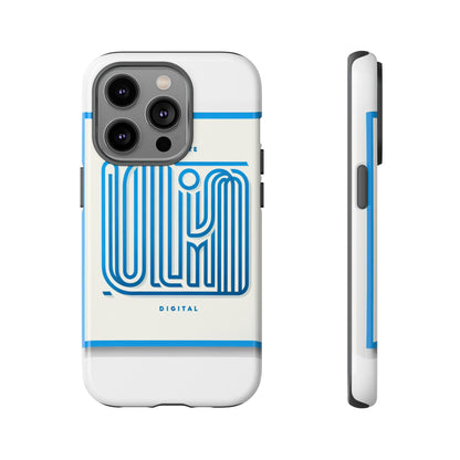 Vibrant 3D Wrap Phone Case in Blue Alphabet Design for Stylish Protection Compatible with iPhone 13, 14, 15 & 16 – All Models Including Pro, Pro Max & Plus