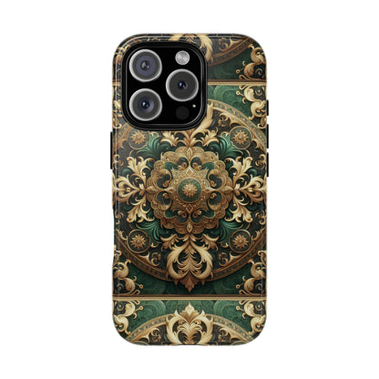 Pattern Image 2 Vibrant Comic Style Phone Case for Men and Women with Ornate Baroque Design Compatible with iPhone 13, 14, 15 & 16 – all models including Pro, Pro Max & Plus