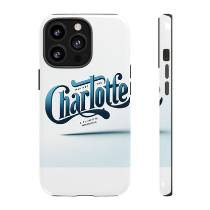 Vibrant 3D Wrap Protective Phone Case in Blue Typography Design for Stylish Smartphone Accessories Compatible with iPhone 13, 14, 15 & 16 – all models including Pro, Pro Max & Plus