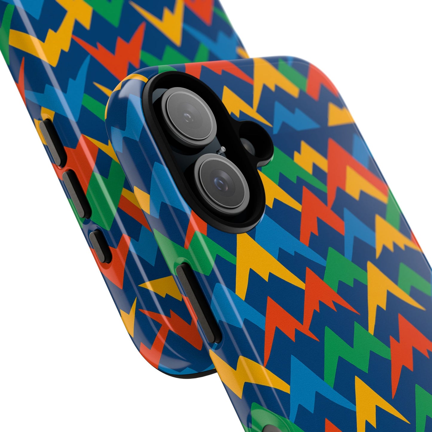 vibrant 3d mountain design phone case for stylish protection – unique accessory compatible with iphone 13, 14, 15 & 16 – all models including pro, pro max & plus