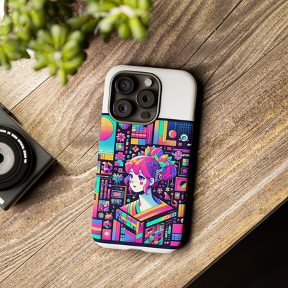 Ratio D Irl Protective Phone Case with 3D Wrap Design, UV Protected, Durable TPU Silicone, Shock Absorbent, Ideal for Anime and Comic Culture Fans