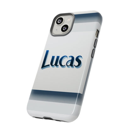 Coolname Lucas Blue 3D Wrap Protective Phone Case for Smartphones with Vibrant Anime and Comic Art Design Shockproof and UV Protected Durable TPU Cover