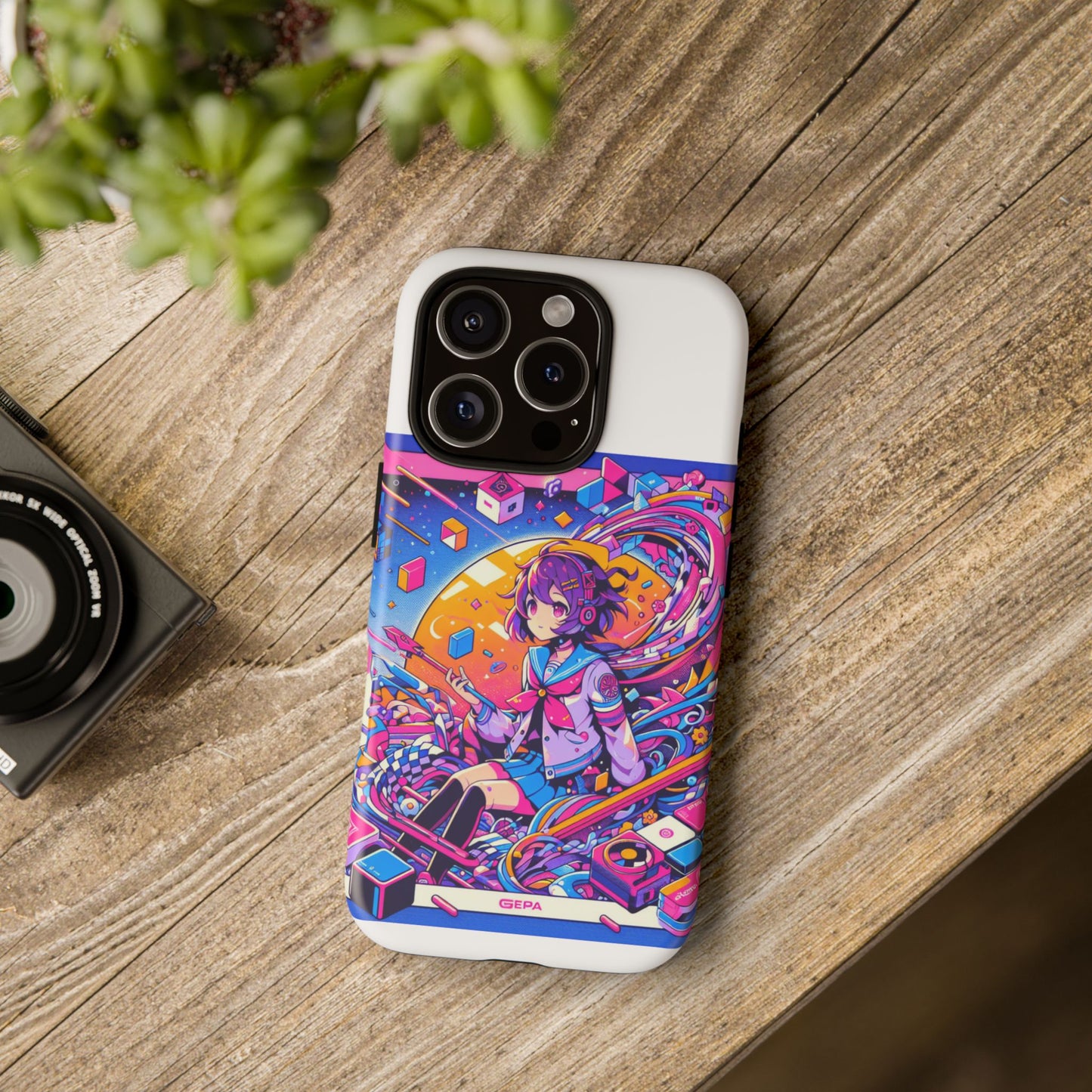 skibidi system update 3d wrap protective phone case for anime and comic fans, durable shock absorption, uv protected, glossy or matte finish