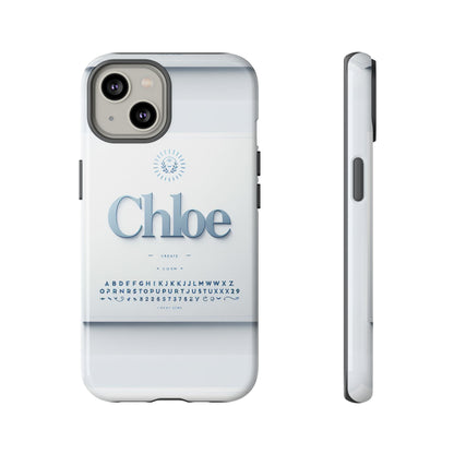 Chloe Blue Phone Case with 3D Wrap Design for iPhone and Android - Shockproof Protective Cover with Vivid Anime and Comic Inspired Artwork for Style and Safety