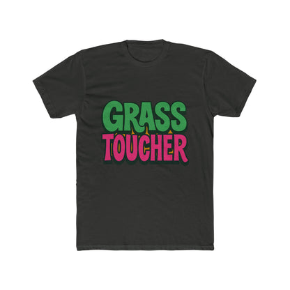 Grass Toucher Unisex T-Shirt - Funny Meme Shirt - Casual Green Tee for Men and Women - Perfect Gift for Meme Lovers