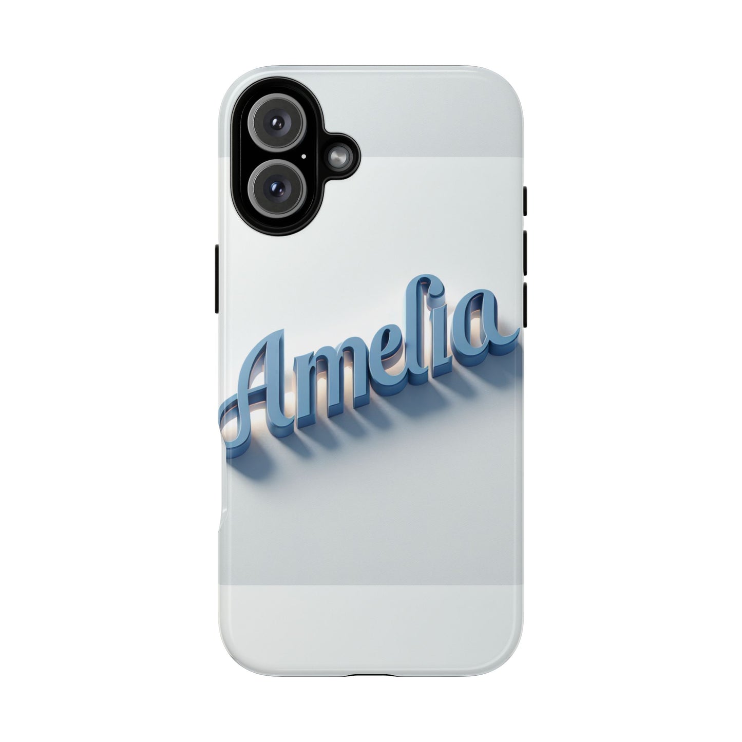 coolname amelia blue anime inspired 3d wrap phone case for women and teens shockproof tpu cover with vivid design and uv protection