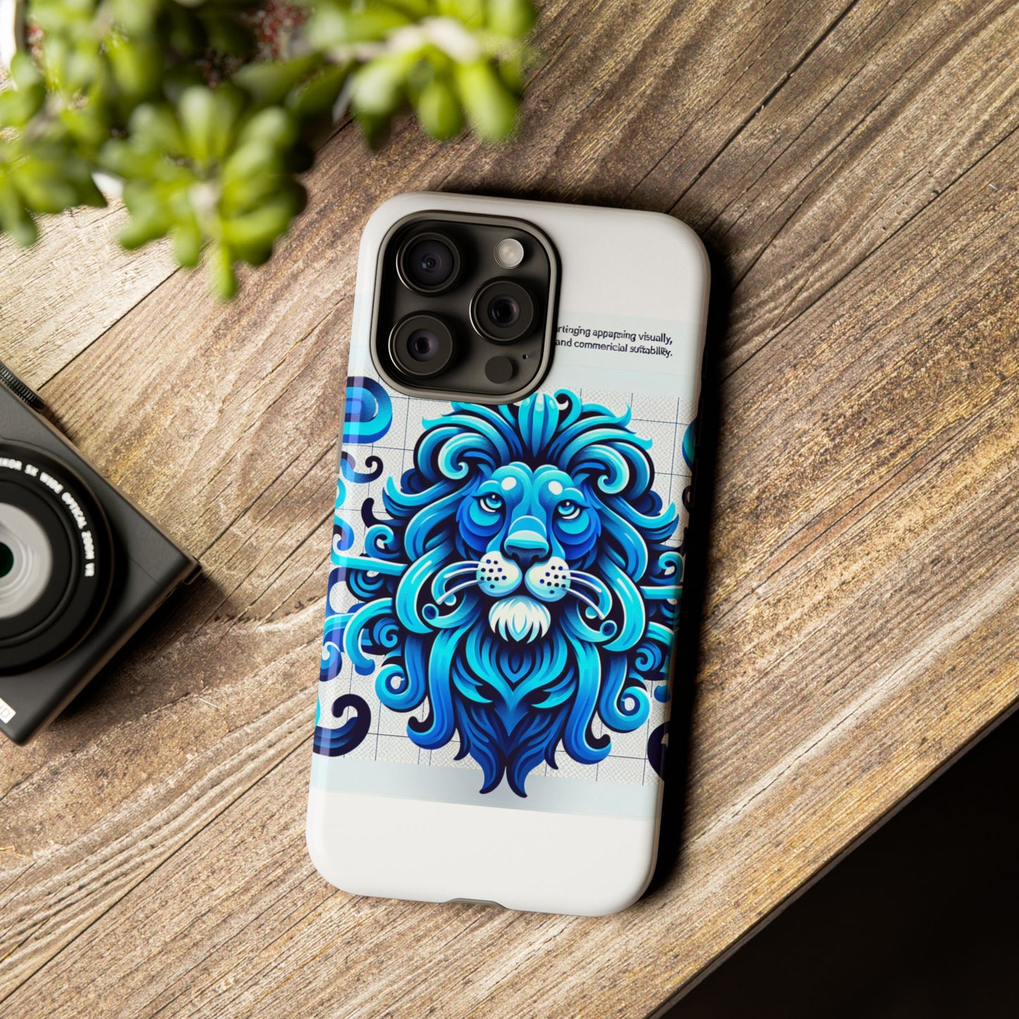 vibrant 3d lion art phone case for stylish protection and self-expression compatible with iphone 13, 14, 15 & 16 – all models including pro, pro max & plus