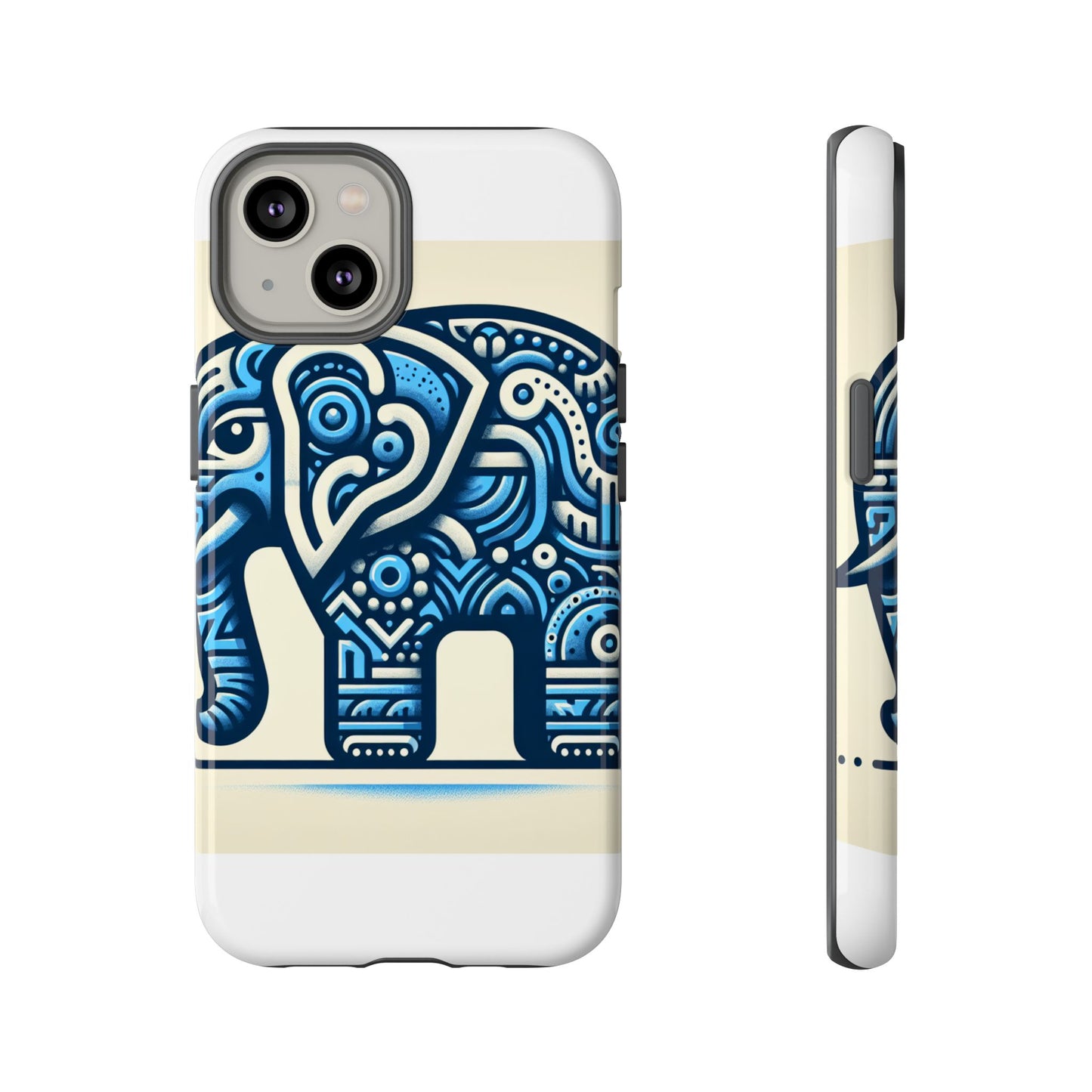 vibrant 3d elephant design phone case for stylish protection and unique aesthetic compatible with iphone 13, 14, 15 & 16 – all models including pro, pro max & plus