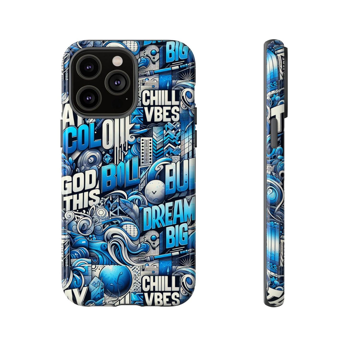 blue pattern image 28 design phone case for men women shockproof protective cover with 3d wrap and uv protection