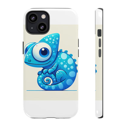 Vibrant 3D Cartoon Chameleon Phone Case for Adults and Teens Stylish Protection Compatible with iPhone 13, 14, 15 & 16 – All Models Including Pro, Pro Max & Plus