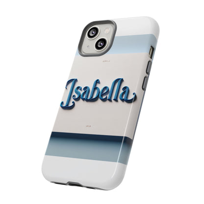 Vibrant 3D Blue Alphabet Design Protective Phone Case Stylish Accessory for Men and Women Unique Phone Cover Compatible with iPhone 13, 14, 15 & 16 – all models including Pro, Pro Max & Plus