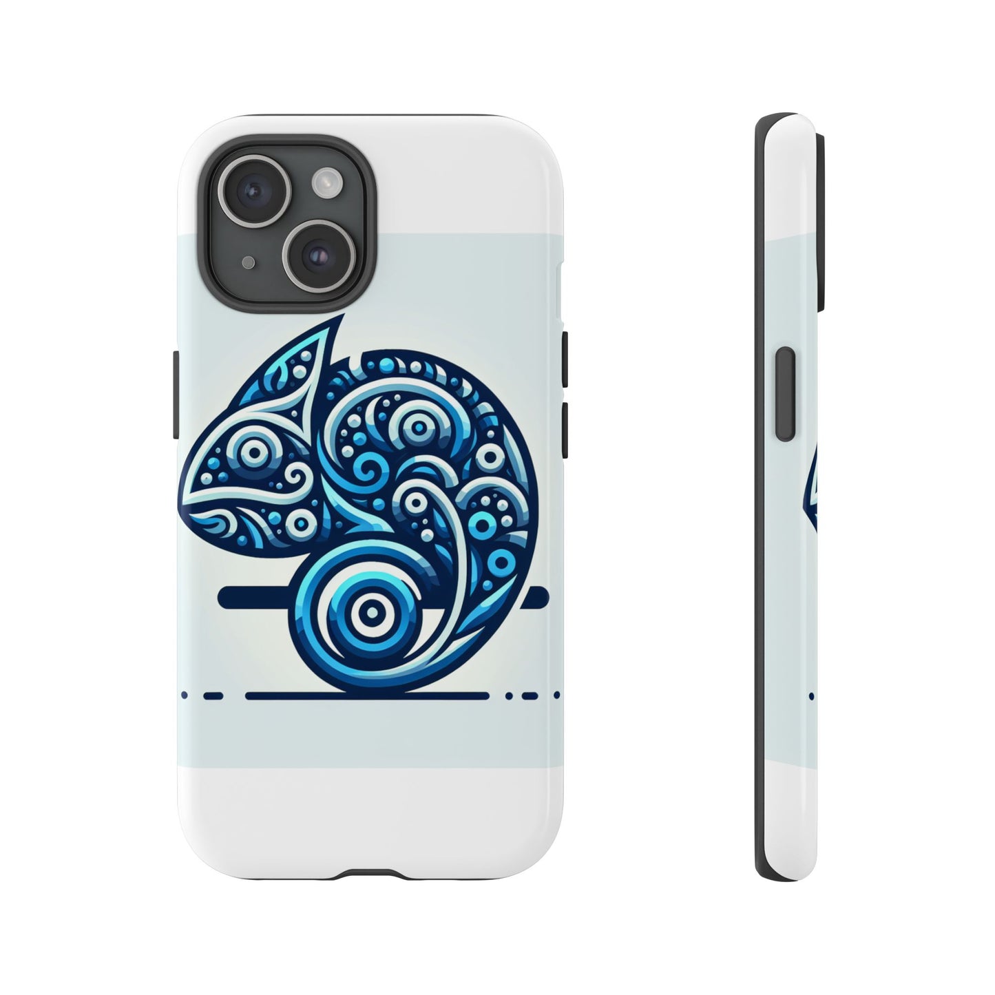 vibrant 3d blue animal design protective phone case – unique accessory for self-expression compatible with iphone 13, 14, 15 & 16 – all models including pro, pro max & plus