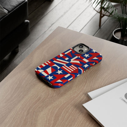 Vibrant Geometric 3D Wrap Protective Phone Case for Stylish Expression Compatible with iPhone 13, 14, 15 & 16 – All Models Including Pro, Pro Max & Plus