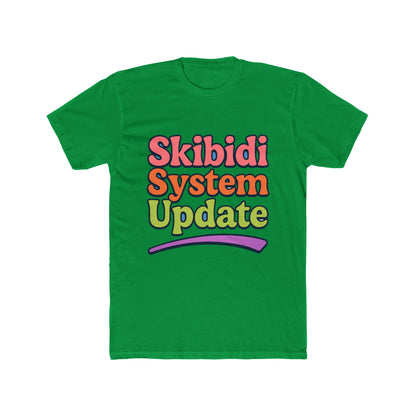 Skibidi System Update Meme Multicolor Unisex T-Shirt - Funny Graphic Tee for All Ages