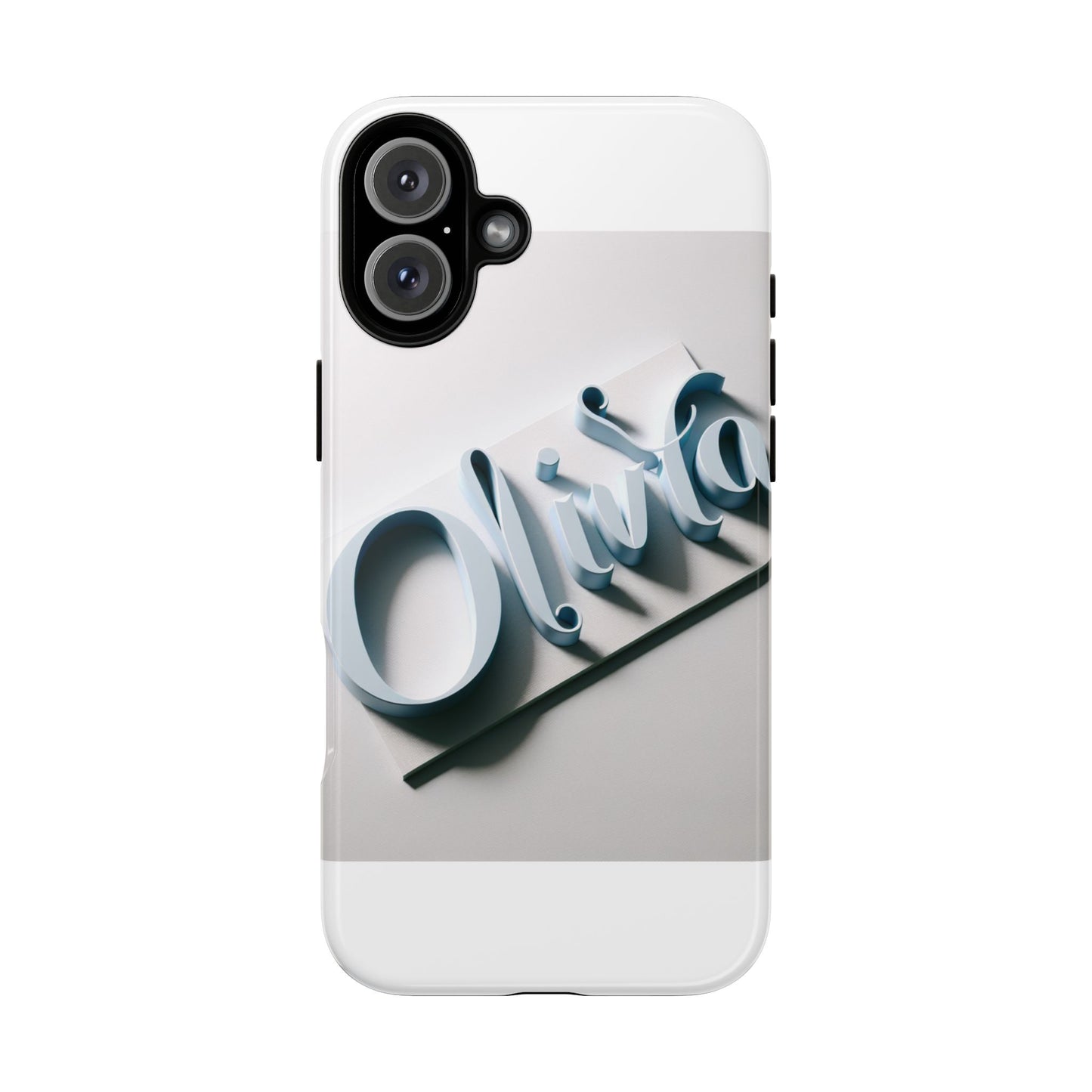 vibrant 3d blue name phone case for stylish protection – unique accessory for self-expression compatible with iphone 13, 14, 15 & 16 – all models including pro, pro max & plus