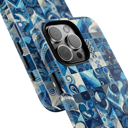 Pattern Image 8 Vibrant 3D Phone Case for Anime and Comic Fans with Geometric Art Finish Compatible with iPhone 13, 14, 15 & 16 – all models including Pro, Pro Max & Plus