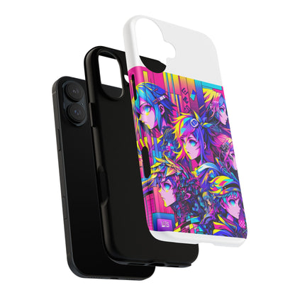 Cap-Free Culture Protective Phone Case with 3D Wrap Design, Durable Silicone Liner, UV Resistant, Ideal Gift for Anime and Comic Fans