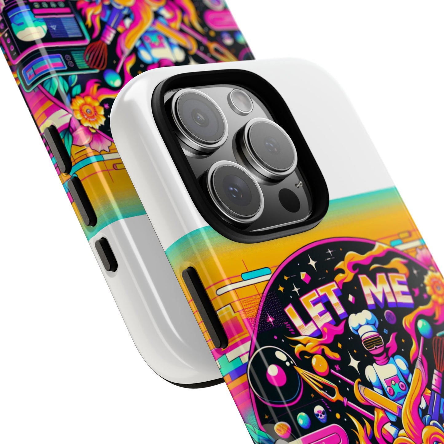 let me cook 3d wrap protective phone case for anime lovers