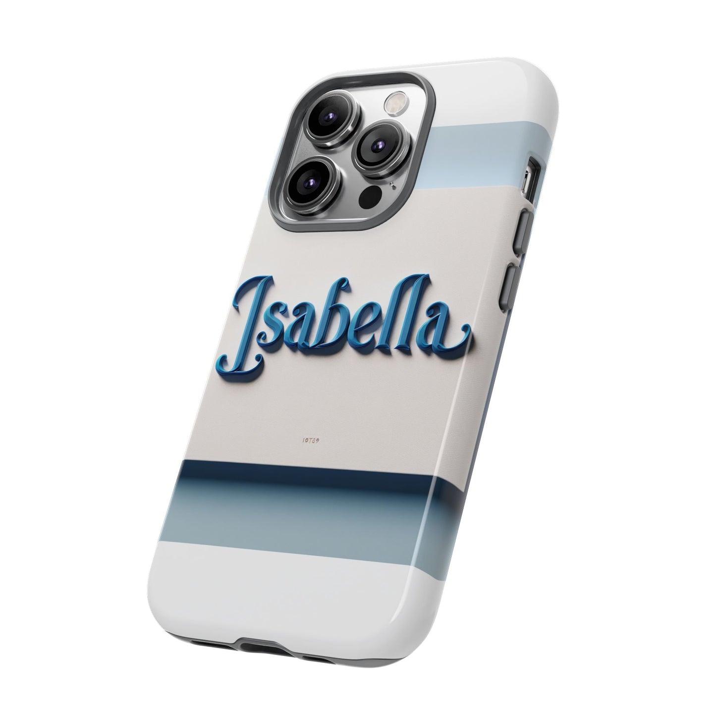vibrant 3d blue alphabet design protective phone case stylish accessory for men and women unique phone cover compatible with iphone 13, 14, 15 & 16 – all models including pro, pro max & plus