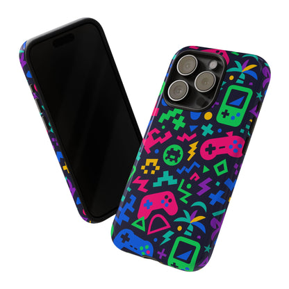 Vibrant 3D Gaming Design Protective Phone Case for Creative Expression and Stylish Protection, Compatible with iPhone 13, 14, 15 & 16 – all models including Pro, Pro Max & Plus