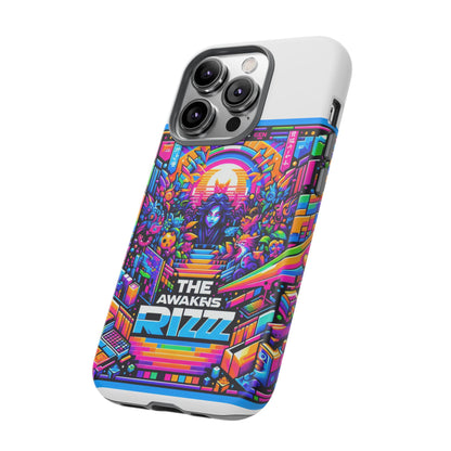 The Rizz Awakens 3D Wrap Protective Phone Case for Anime and Comic Lovers