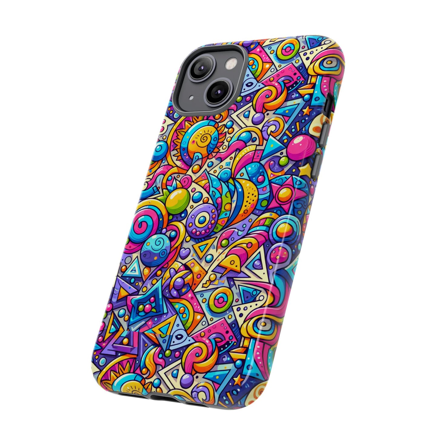 pattern image 7 vibrant protective phone case for anime and comic fans