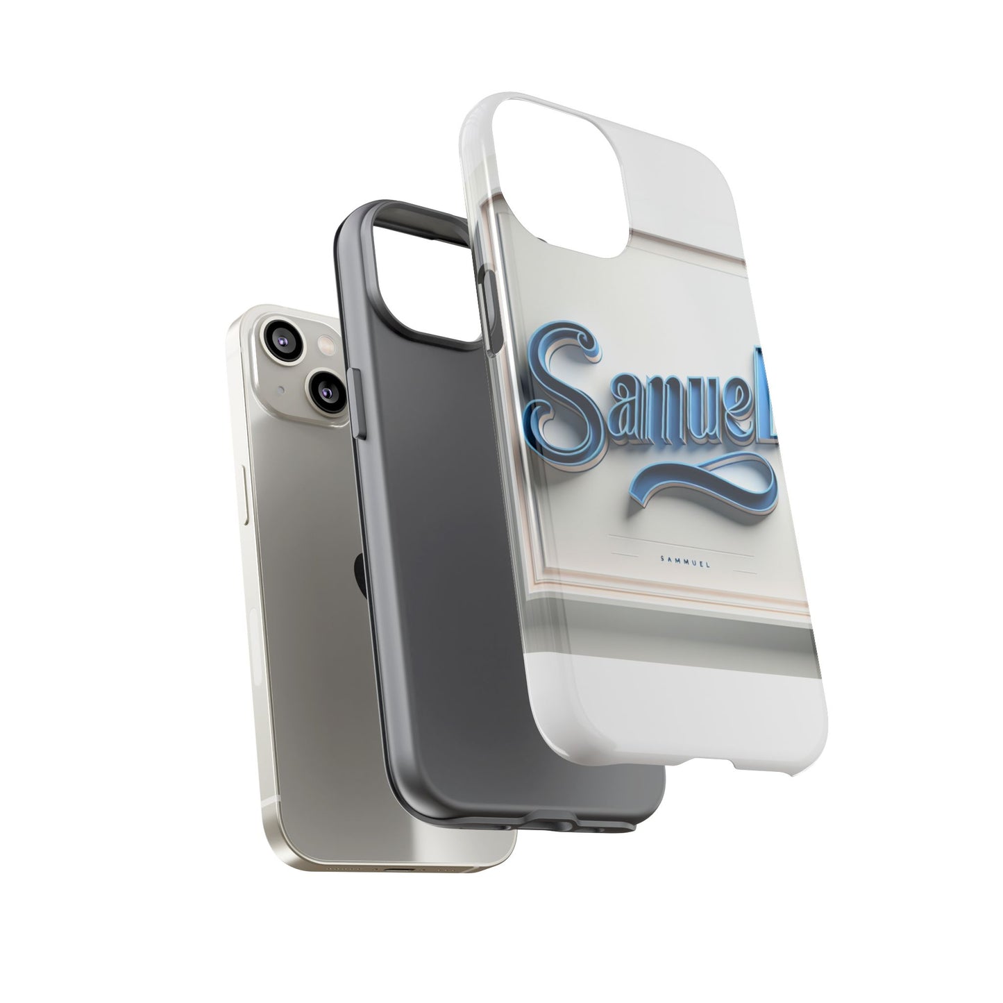stylish blue 3d wrap protective phone case for smartphones – unique accessory for creative individuals compatible with iphone 13, 14, 15 & 16 – all models including pro, pro max & plus