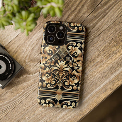 Pattern Image 2 Phone Case with 3D Wrap Design for Stylish Protection and Luxurious Baroque Finish Compatible with iPhone 13, 14, 15 & 16 – all models including Pro, Pro Max & Plus