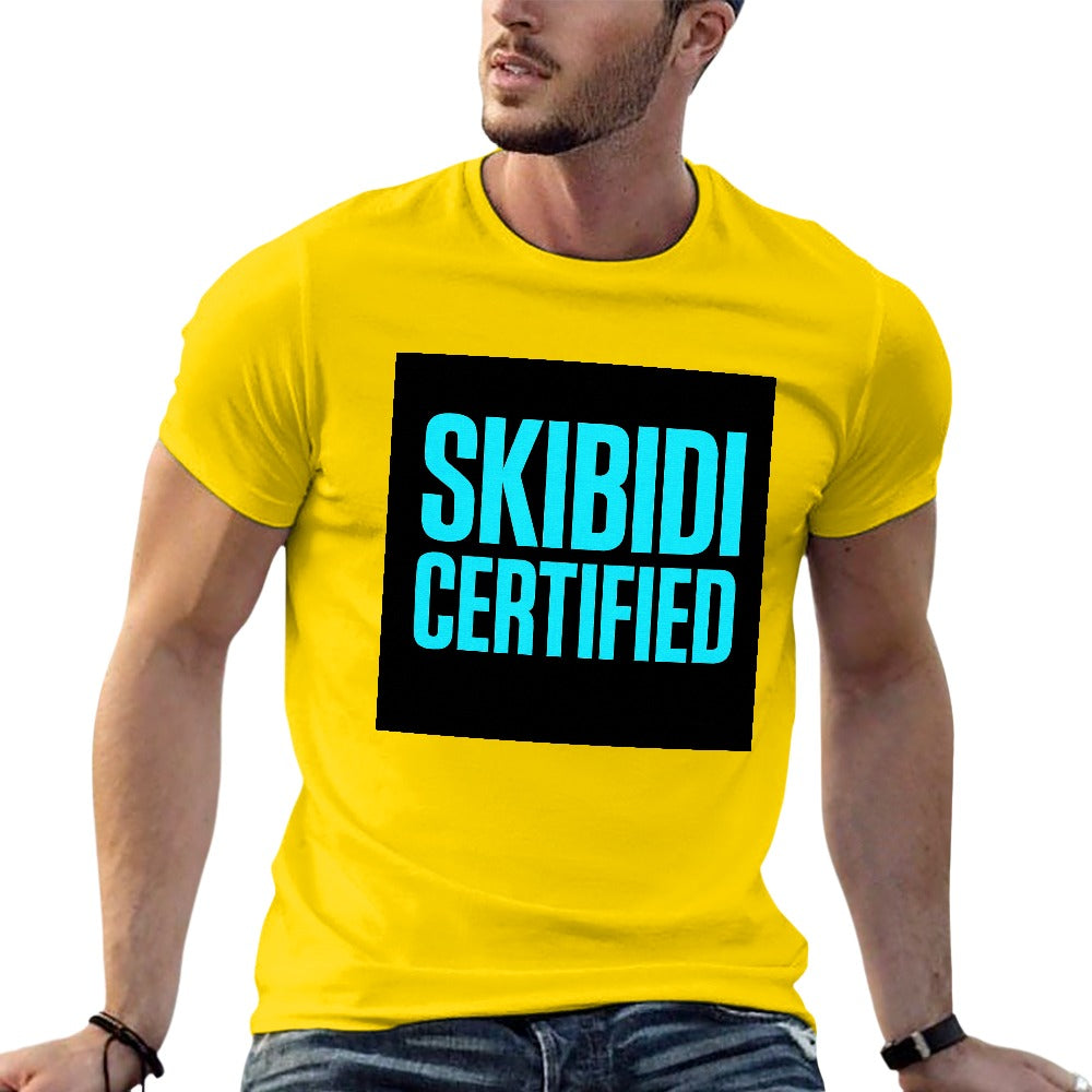2025 new 150g men's short sleeve t-shirt, 100% cotton, comfortable and breathable, ideal for fitness, leisure, home and travel, available in multiple sizes