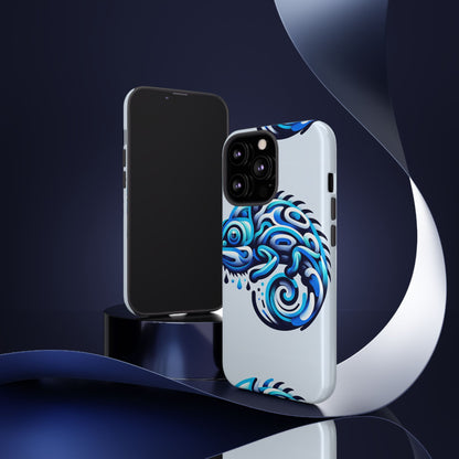 Blue Animal Create 5 Phone Case with Vibrant 3D Wrap Design, Shock Absorption, UV Protection, for Stylish and Durable Smartphone Protection