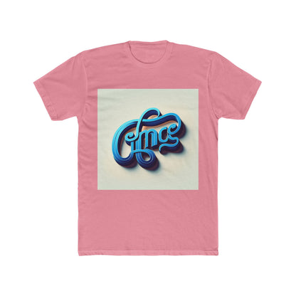 Unisex T-Shirt - Alphabet Blue 56 Stylish Graphic Tee for Casual Wear, Trendy Unisex Shirt