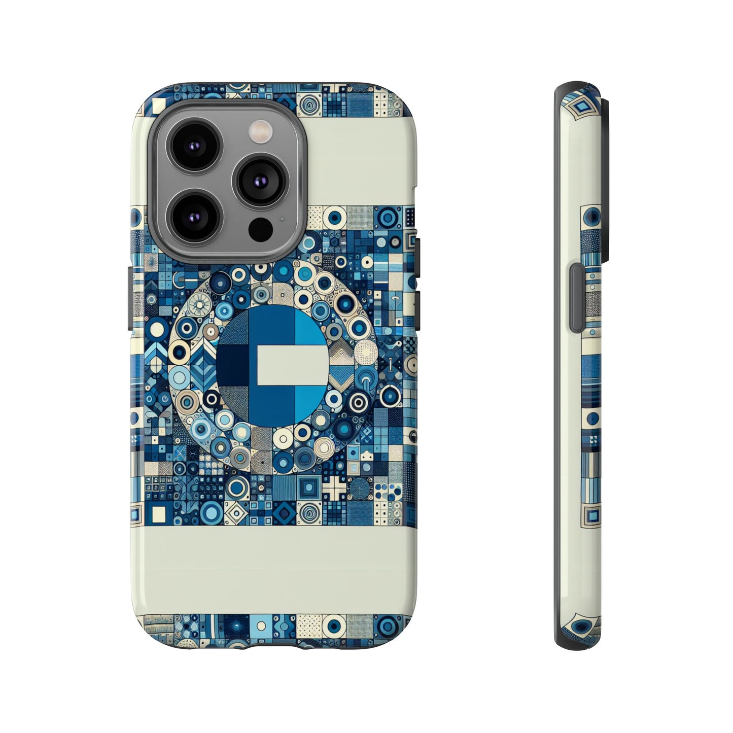 blue alphabet e letter phone case with 3d wrap and shock absorption for kids and teens stylish protective cover