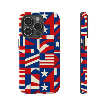 Vibrant Geometric 3D Wrap Protective Phone Case for Stylish Expression Compatible with iPhone 13, 14, 15 & 16 – All Models Including Pro, Pro Max & Plus