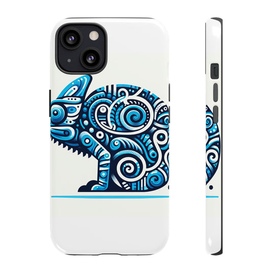 Vibrant 3D Chameleon Design Protective Phone Case for Creative Individuals Stylish Protection Compatible with iPhone 13, 14, 15 & 16 – All Models Including Pro, Pro Max & Plus