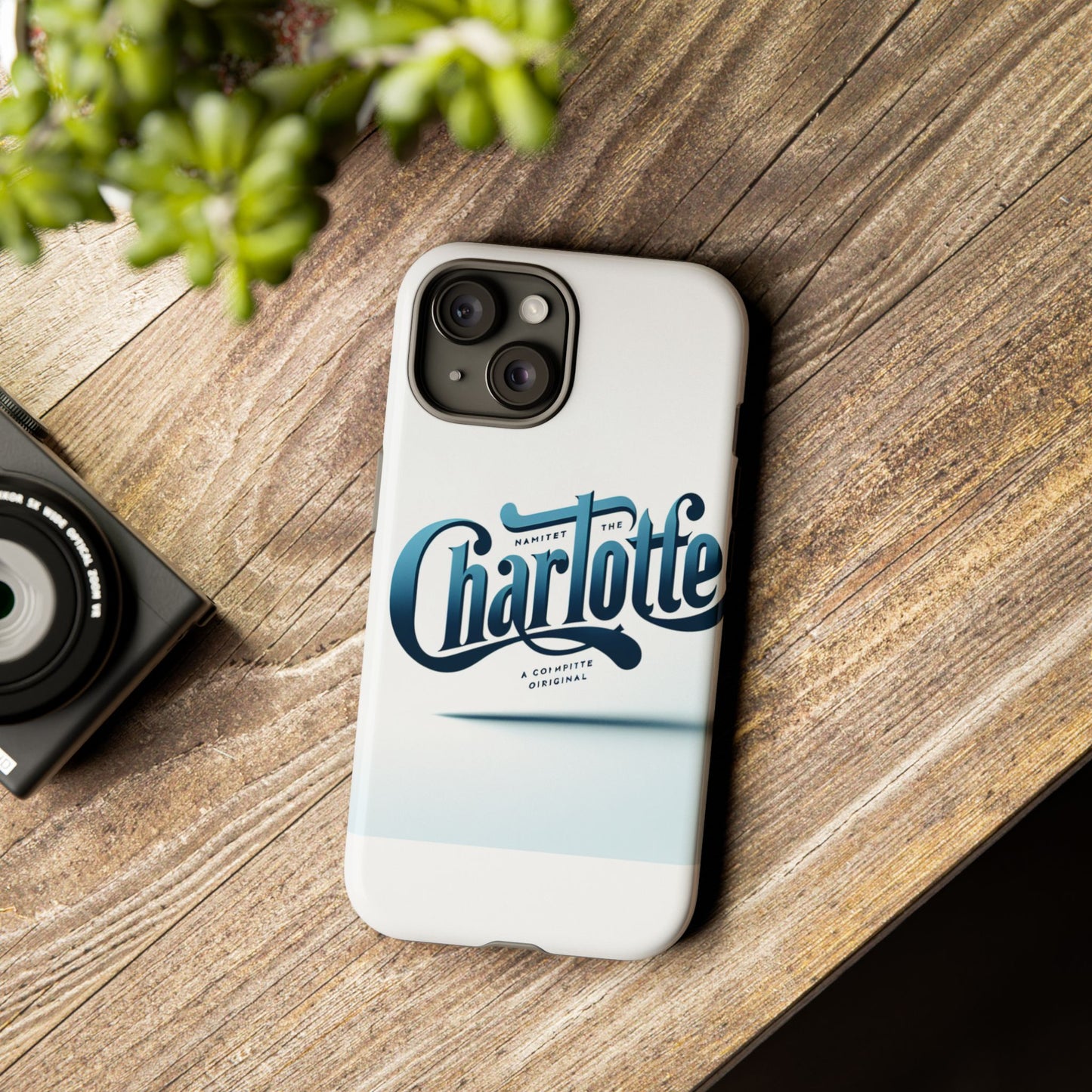 vibrant 3d wrap protective phone case in blue typography design for stylish smartphone accessories compatible with iphone 13, 14, 15 & 16 – all models including pro, pro max & plus